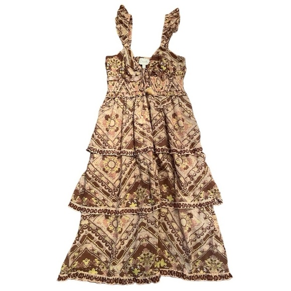 Cleobella Multicolor Patterned Maxi Dress - Picture 8 of 9